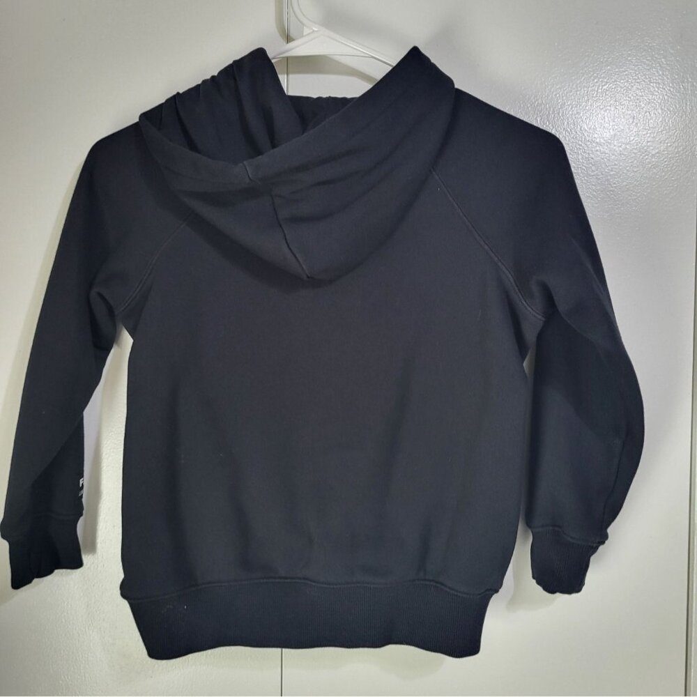 FABLETICS The Kids Unisex Go-To Hoodie Black Logo Sweatshirt SZ Small 6/7 - Picture 3 of 8